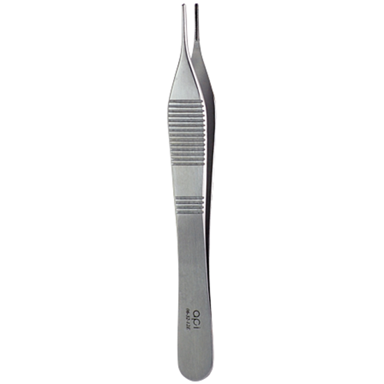Debakey-Adson Dressing Forceps, Atraumatic Tips, 1.5 Mm Tips, 4 3/4" (12.1 Cm)